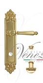 Дверная ручка Venezia на планке PL96 мод. Pellestrina (полир. латунь) сантехническая