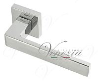 Дверная ручка Fratelli Cattini мод. BOOM 8-CR (полированный хром) квадратное основание